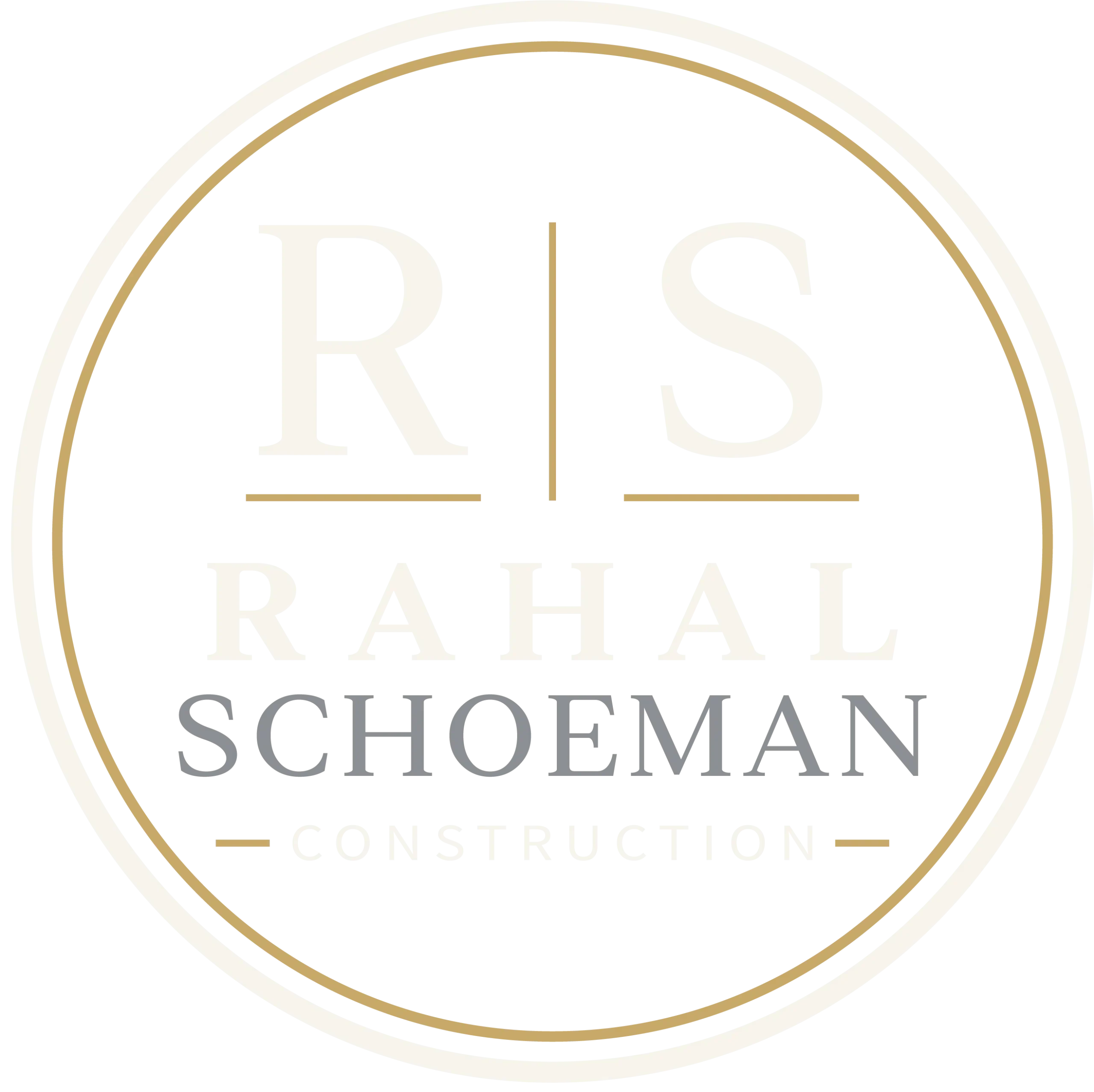 Rahal Schoeman Logo Tampa Bay General Contractor Logo - Rahal Schoeman Construction