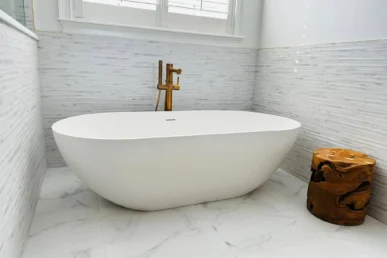 Tampa Bay Bathroom Remodel with Freestanding Tub - Rahal Schoeman Construction